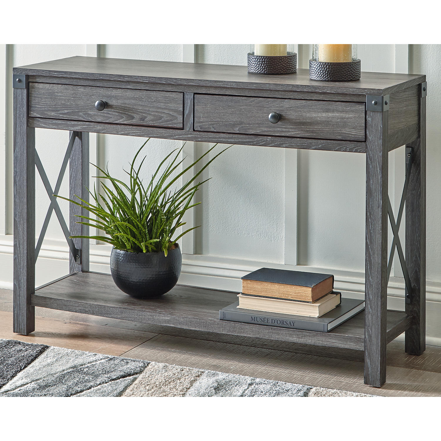 Freedan Console Sofa Table - Gallery Image 9