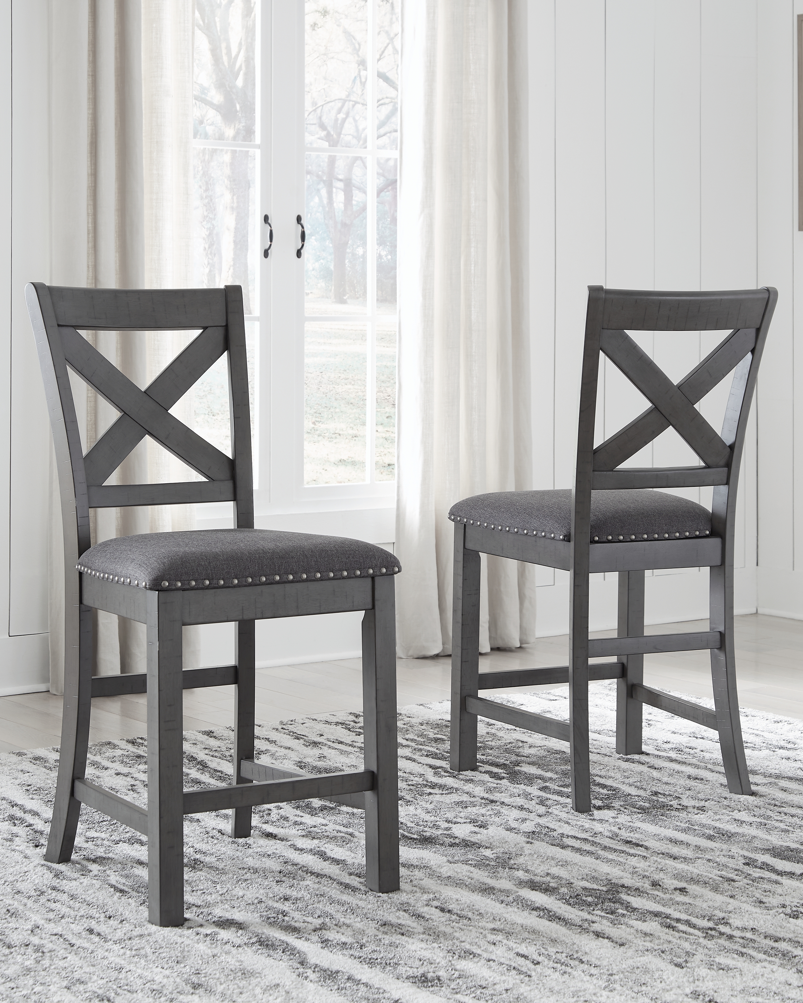 Myshanna Counter Height Stool (Set of 2) - Gallery Image 1